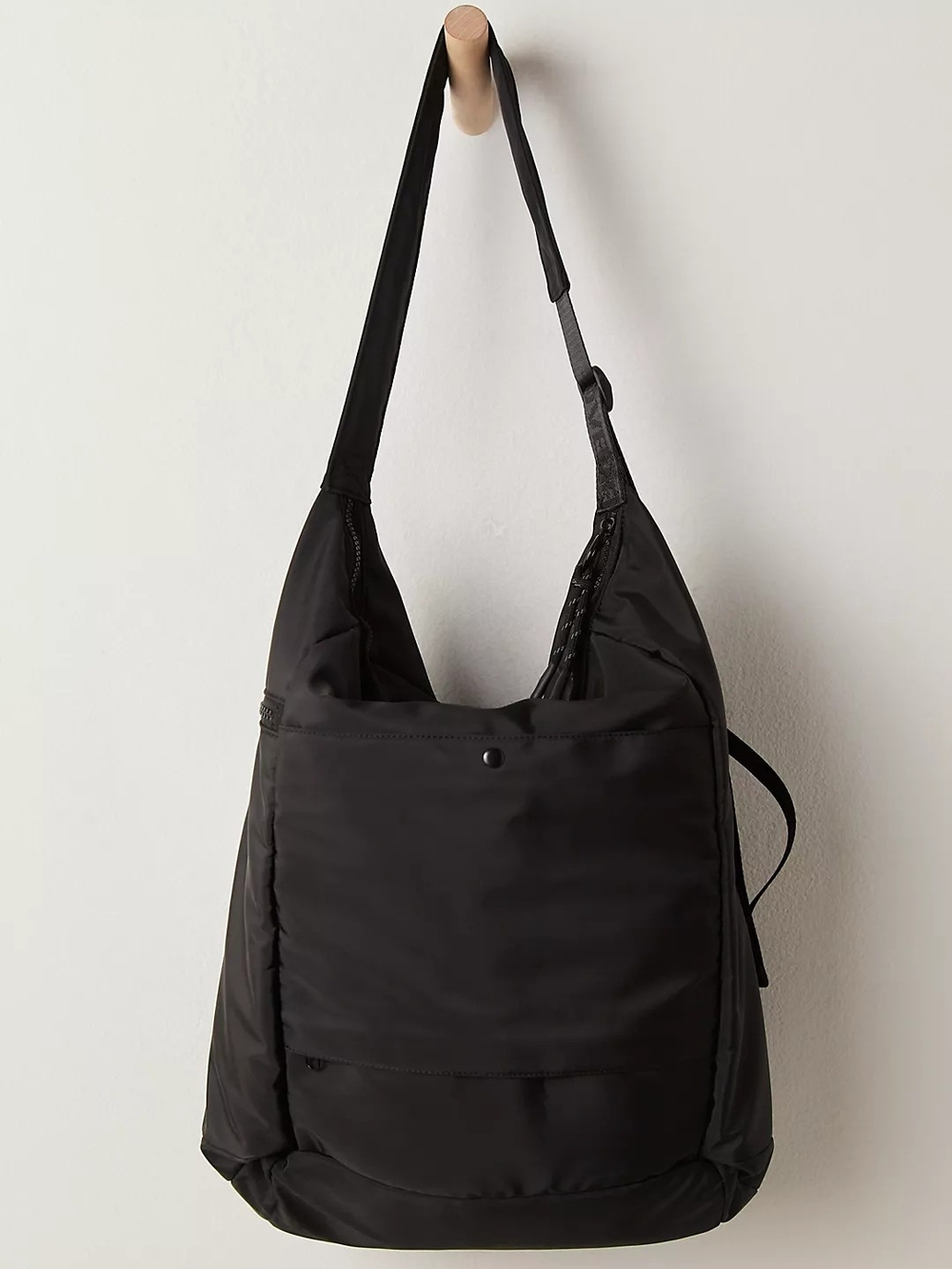 Free People No Time Zones Carryall Tote In Blue, Black Or Off White NWT - Picture 2 of 13